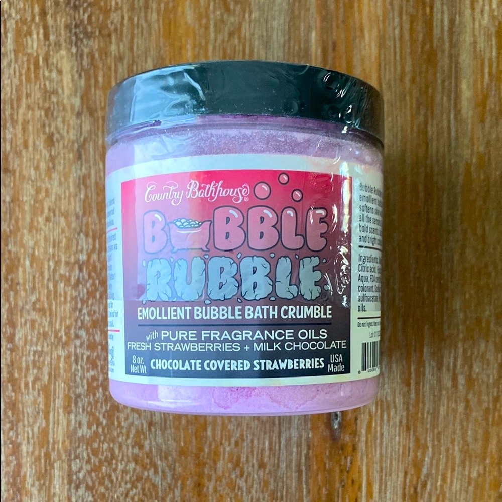 Country Bathhouse Bubble Bath Crumble